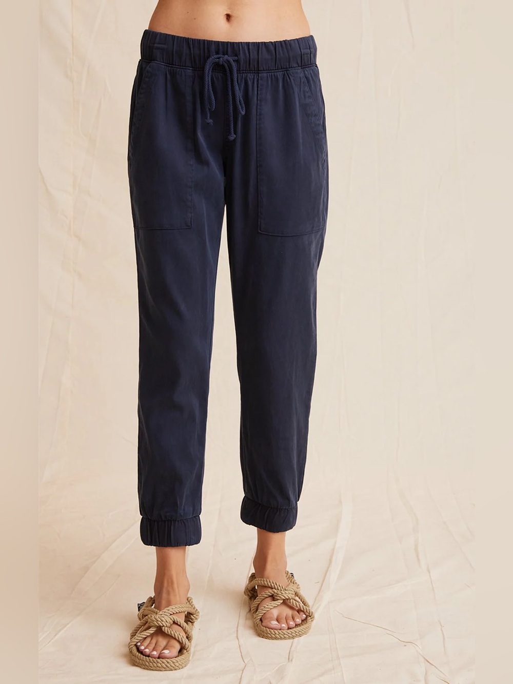 Bella Dahl Navy Cargo Pants, Small
